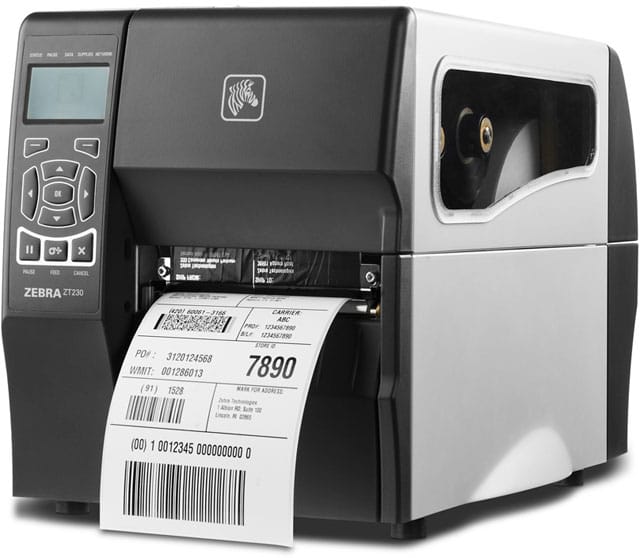 Zebra ZT230 Barkod Yazıcı - Görsel 2